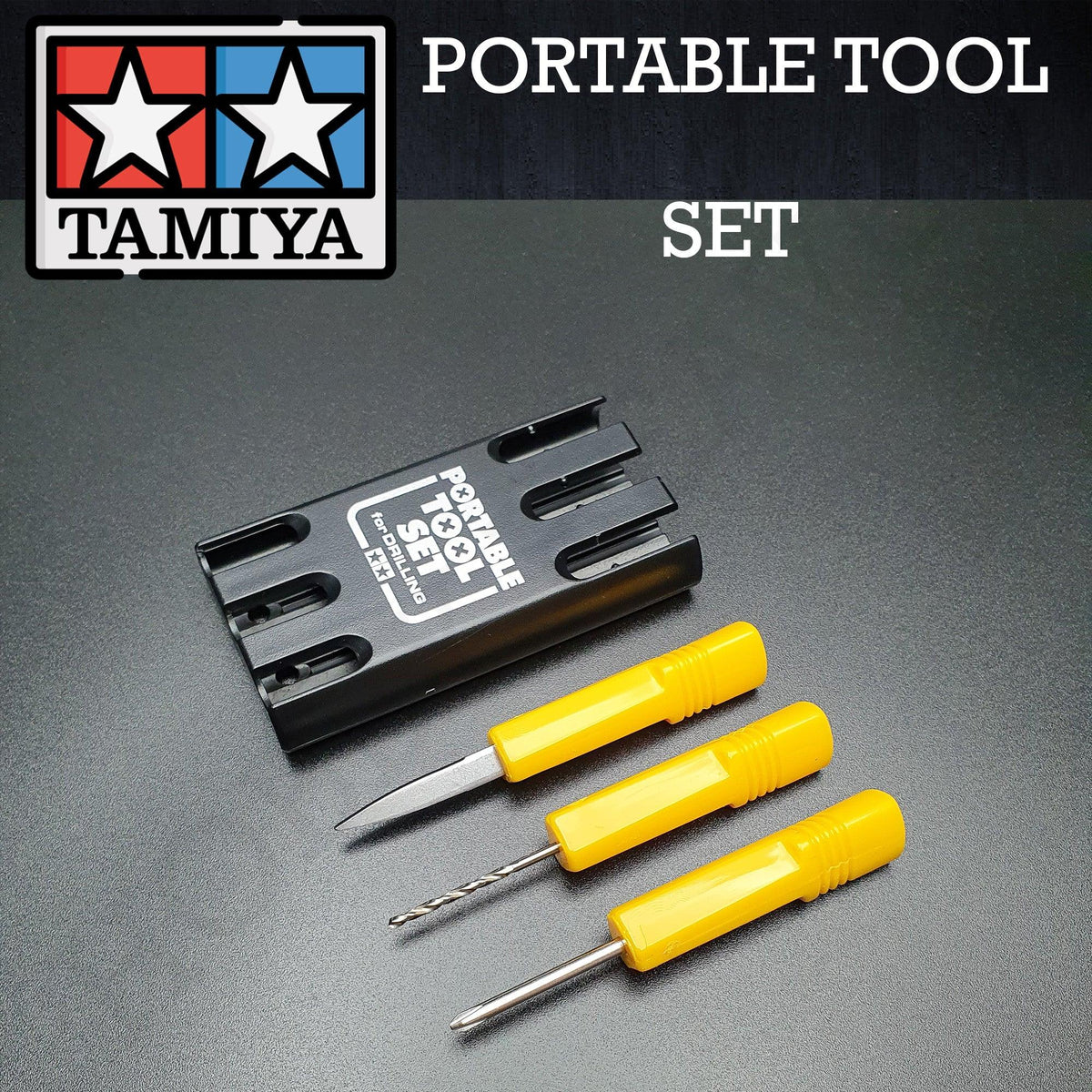 Tamiya Basic Drill Set 74049