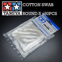 Tamiya Cotton Swab Round Small x50 87104 - Hobby Heaven