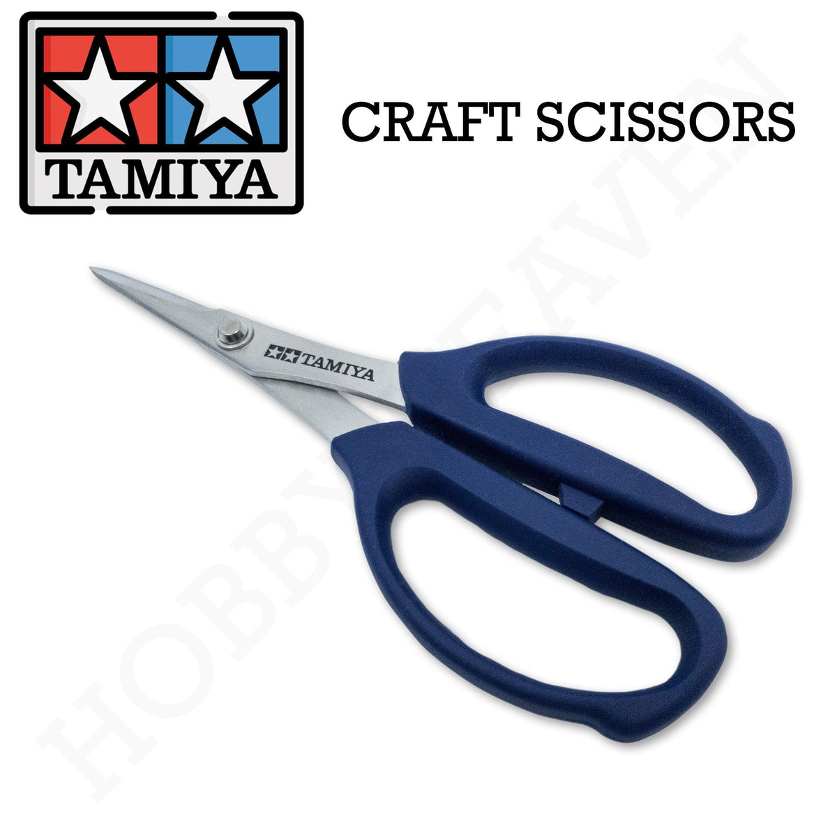 Tamiya 74124 - Craft Scissors (FOR Plastic/Soft Metal)