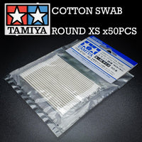 Tamiya Cotton Swab Round Xtra Small x50 87103 - Hobby Heaven