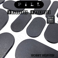 Pill Bases Range - 3d Print Full Range Tabletop Games