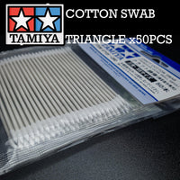 Tamiya Cotton SwabTriangle Xtra Small x50pcs 87105 - Hobby Heaven