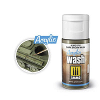 AMMO by MIG Dark Brown Wash Acrylic Wash MIG705 - Hobby Heaven