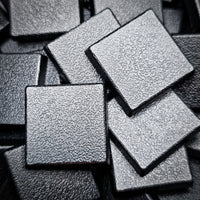 20mm Square Plain Plastic Bases for Wargaming Miniatures
