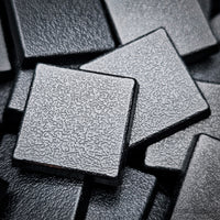 20mm Square Plain Plastic Bases for Wargaming Miniatures