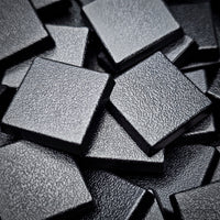 20mm Square Plain Plastic Bases for Wargaming Miniatures