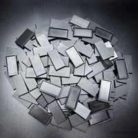 40x20mm Rectangle Plain Plastic Bases 3d Print