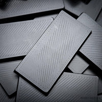 40x20mm Rectangle Plain Plastic Bases 3d Print