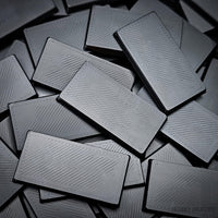 40x20mm Rectangle Plain Plastic Bases 3d Print