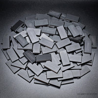 40x20mm Rectangle Plain Plastic Bases 3d Print