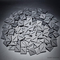 30mm Square Diagonal Slotted Plastic Bases