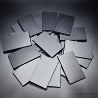 100x60mm Rectangular Plain Plastic Bases