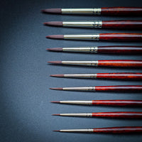 Pro Arte Acrylix Series 202 Round Brush – Synthetic Brush for Acrylic & Oil Painting