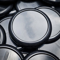 40mm Wide Lip Round Plastic Bases