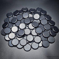40mm Wide Lip Round Plastic Bases