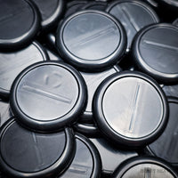 30mm Wide Lip Round Plastic Bases