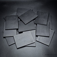 100x75mm Rectangle Plain Plastic Bases 3d Print