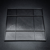 160mm Square Plastic Wargaming Base – 3D Printed Bases for Tabletop Miniatures