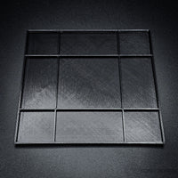 160mm Square Plastic Wargaming Base – 3D Printed Bases for Tabletop Miniatures