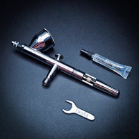 Iwata Eclipse HP-CS Dual-Action Airbrush 0.35mm Nozzle with Gravity Cup – Professional Spray Tool