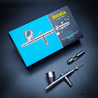 Iwata Eclipse HP-CS Dual-Action Airbrush 0.35mm Nozzle with Gravity Cup – Professional Spray Tool