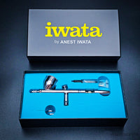 Iwata Eclipse HP-CS Dual-Action Airbrush 0.35mm Nozzle with Gravity Cup – Professional Spray Tool