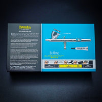 Iwata Eclipse HP-CS Dual-Action Airbrush 0.35mm Nozzle with Gravity Cup – Professional Spray Tool