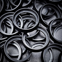 25mm to 28mm Round Base Converters ABS Plastic