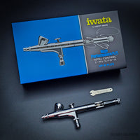 Iwata HP-B Plus Professional Airbrush – Gravity Feed, Dual Action, 0.2mm Precision | High Performance Plus Series
