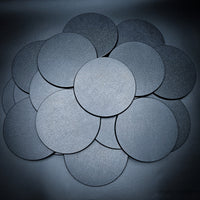130mm Round Plain Plastic Bases