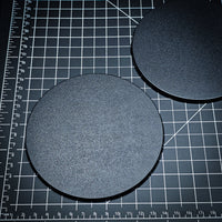 130mm Round Plain Plastic Bases