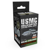 AK Interactive Real Colors USMC Helicopter Colors 1970s-2020s Set RCS118