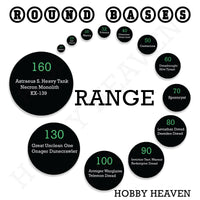 100x60mm Rectangular Plain Plastic Bases