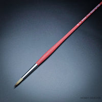 Picture of Da vinci set 5269, size 6
 brush on black background.