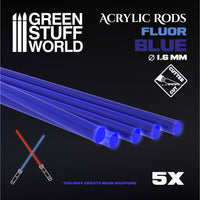 Acrylic Rods – Clear Plastic Support Rods for Miniatures & Dioramas