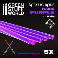 Acrylic Rods – Clear Plastic Support Rods for Miniatures & Dioramas