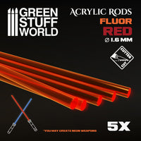 Acrylic Rods – Clear Plastic Support Rods for Miniatures & Dioramas