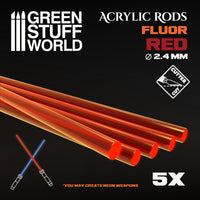 Acrylic Rods – Clear Plastic Support Rods for Miniatures & Dioramas