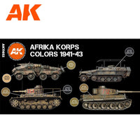 AK Interactive Afrika Korps 3G Paints Set AFV AK11652 - Hobby Heaven