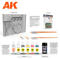 AK Interactive All in One Set Box 3 Space Station Gate AK8254 - Hobby Heaven