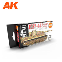 AK Interactive German War Colors 37-44 3G Paints Set AFV AK11656 - Hobby Heaven