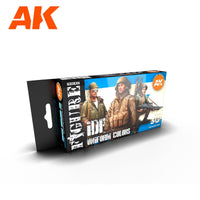 Ak Interactive IDF Uniform Colors 3g Figure Paint Set AK11631 - Hobby Heaven