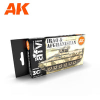 AK Interactive Iraq & Afghanistan 3G Paints Set AFV AK11655 - Hobby Heaven