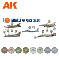 AK Interactive Israeli Air Force Colors SET 3G AK11752 - Hobby Heaven