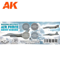 AK Interactive Modern Hellenic Air Force Ghost Scheme SET 3G AK11753 - Hobby Heaven