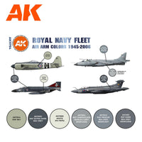 AK Interactive RN Fleet Air Arm Aircraft Colors 1945-2010 SET 3G AK11754 - Hobby Heaven