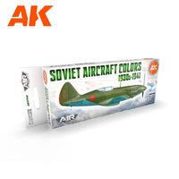 AK Interactive Soviet Aircraft Colors 1930s-1941 SET 3G AK11740 - Hobby Heaven