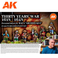 Ak Interactive Thirty Years War Signature Set And Figures 3g AK11776 - Hobby Heaven
