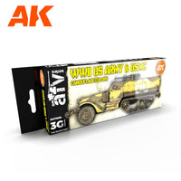 AK Interactive Us.Army & Usmc Camouflage Colors 3G Paints Set AFV AK11668 - Hobby Heaven