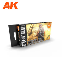 AK Interactive Vietnam Green And Camouflage Colors 3G Paints Set AFV AK11682 - Hobby Heaven